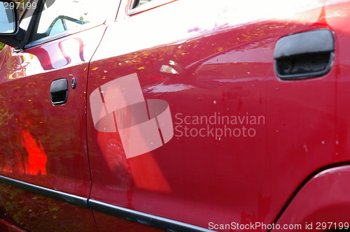 Image of Red car