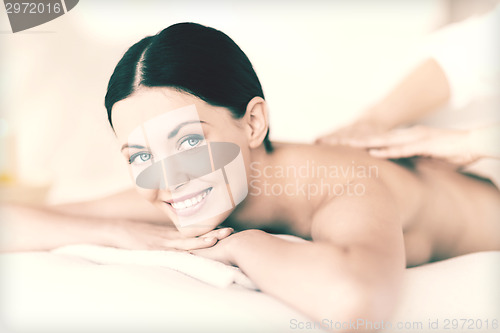 Image of woman in spa