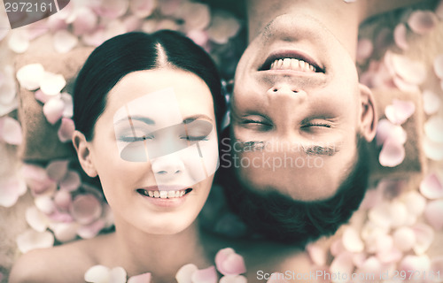 Image of couple in spa