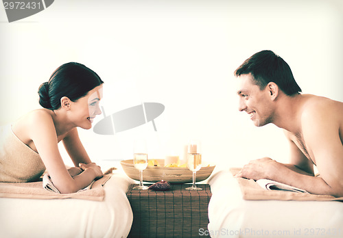 Image of couple in spa