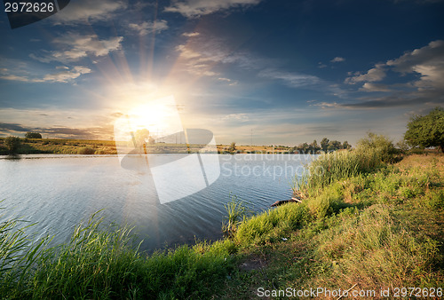 Image of River in the evening