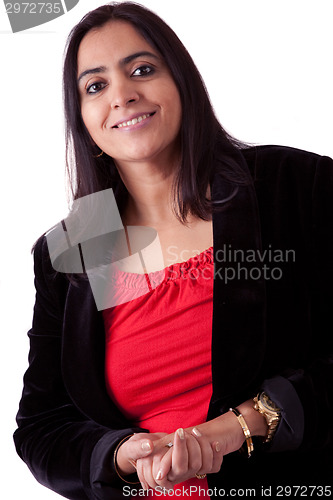 Image of Beautiful Indian Woman in business attire