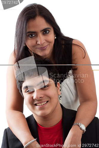 Image of East Indian Mother and Son