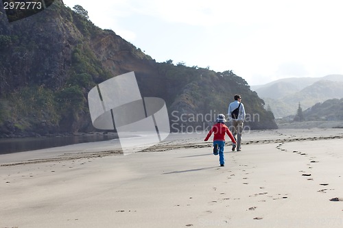 Image of family in new zealand