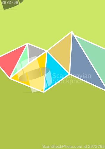 Image of Abstract flat tech concept background
