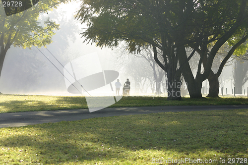 Image of Two Joggers