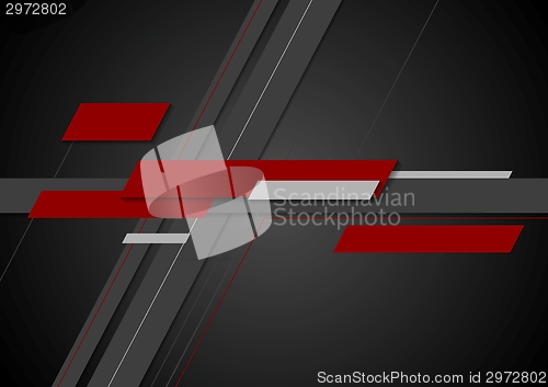 Image of Dark tech minimal web design