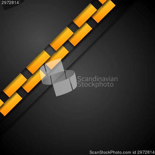 Image of Dark abstract vector corporate background