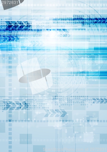 Image of Technology background with arrows