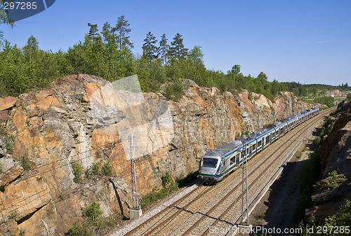 Image of The train is comming