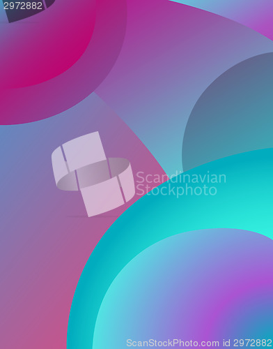 Image of vector background abstract flow design