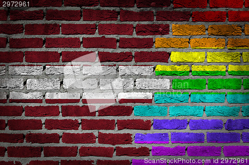 Image of Dark brick wall - LGBT rights - Latvia