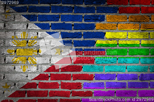 Image of Dark brick wall - LGBT rights - Philippines