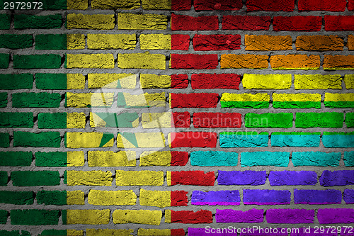 Image of Dark brick wall - LGBT rights - Senegal