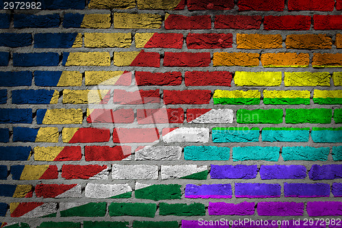 Image of Dark brick wall - LGBT rights - Seychelles