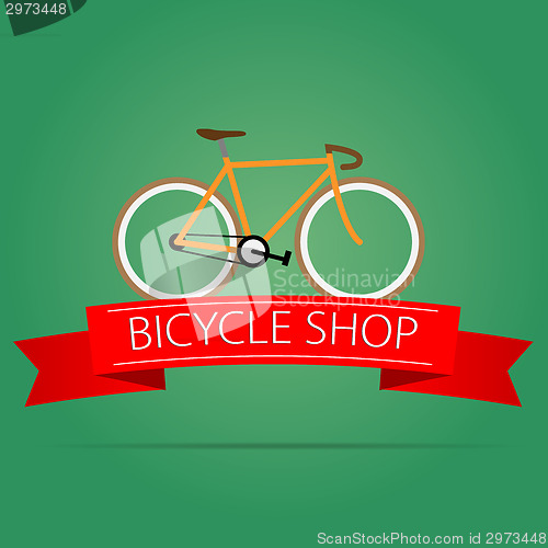 Image of Bike shop icon