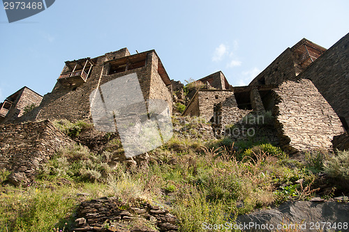 Image of Shatili town castle