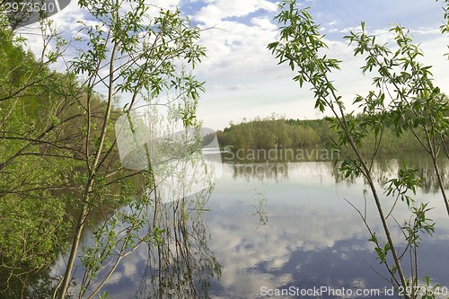 Image of spring flood.