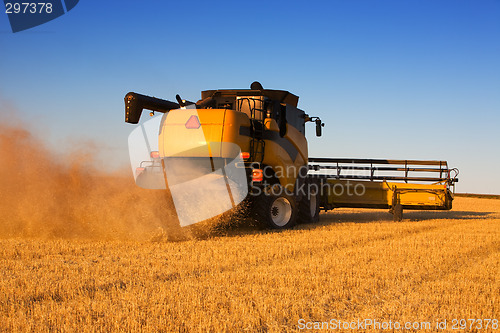 Image of Combine work