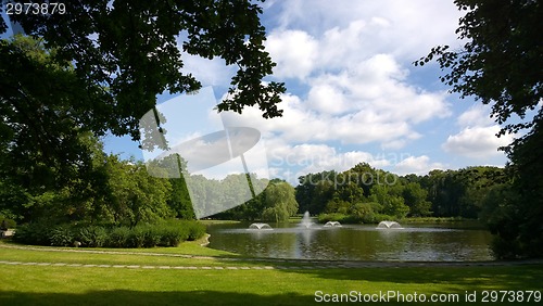 Image of Fountains in the park