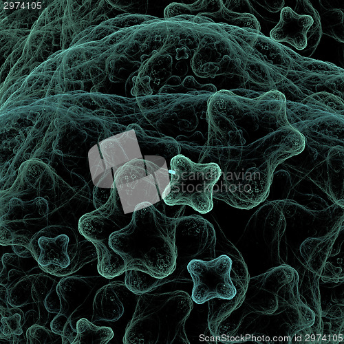 Image of Colorful bacteria