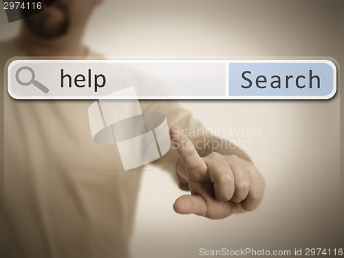 Image of web search