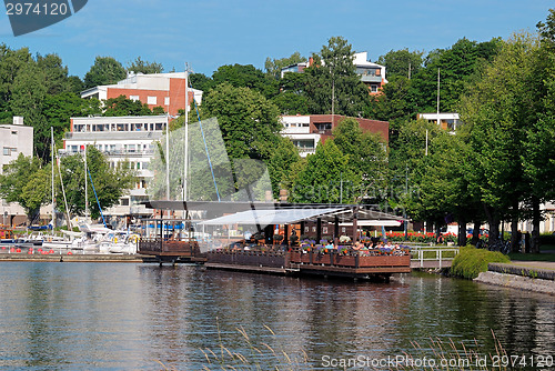 Image of Restaurant on the waterfront.