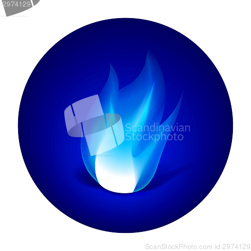 Image of Gas fire icon