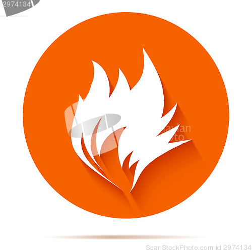 Image of Fire flat icon