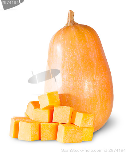 Image of Pumpkin Entirely And Diced