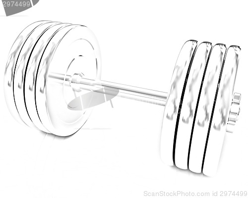 Image of Metal dumbbell 