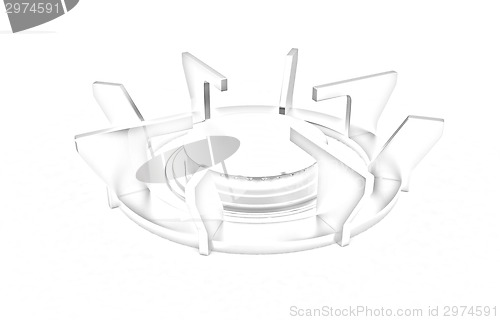 Image of 3d Gas Ring