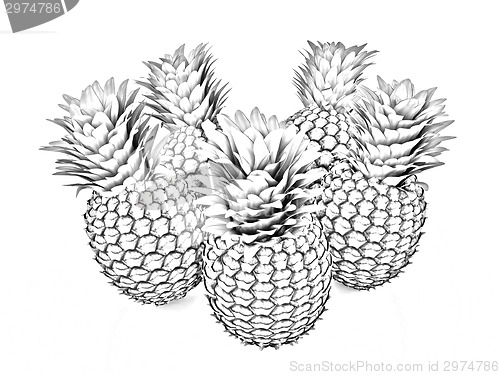 Image of pineapples