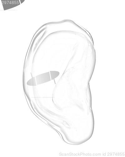 Image of Ear 3d render