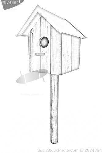 Image of Nest box birdhouse