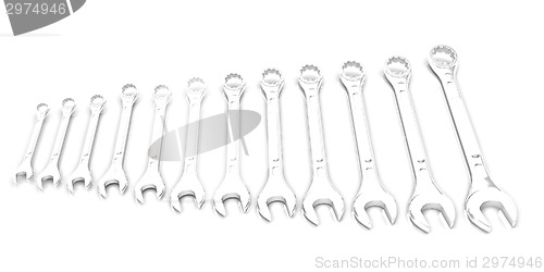 Image of Set of wrenches 