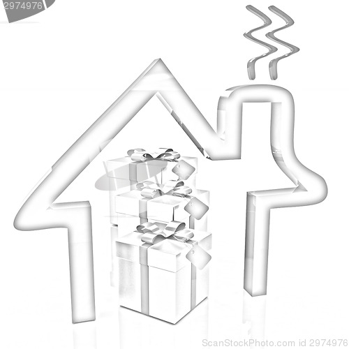 Image of House icon and gifts