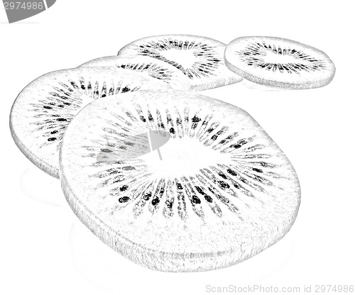 Image of slices of kiwi