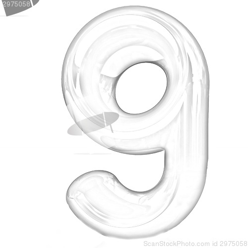 Image of Number "9"- nine