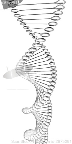 Image of DNA structure model 