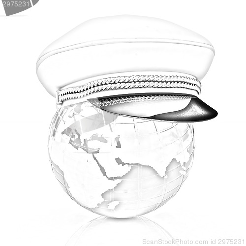 Image of Marine cap on Earth 