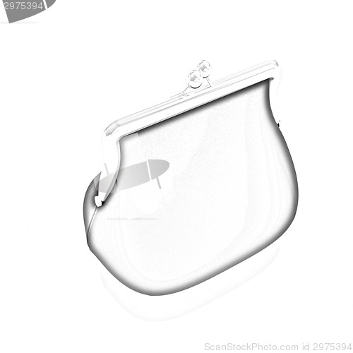 Image of purse on white background 