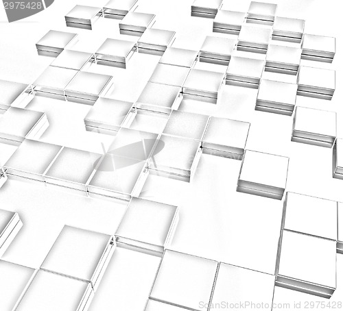 Image of Square frame background