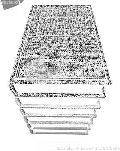 Image of The stack of books