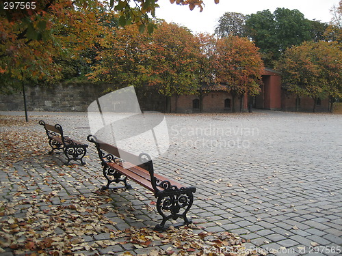 Image of Quiet day of autumn in Oslo