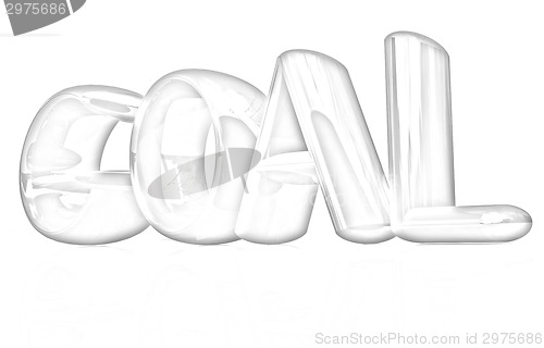 Image of The word "Goal"