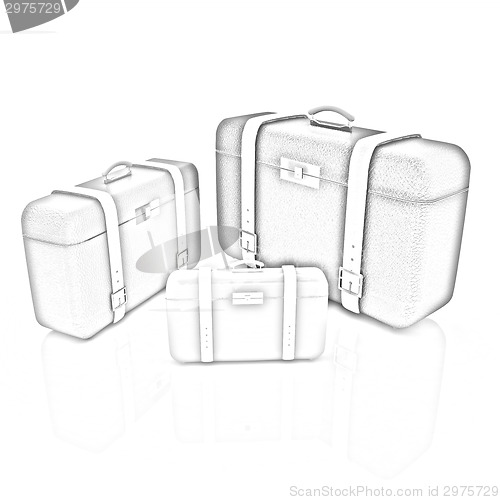 Image of Traveler's suitcases