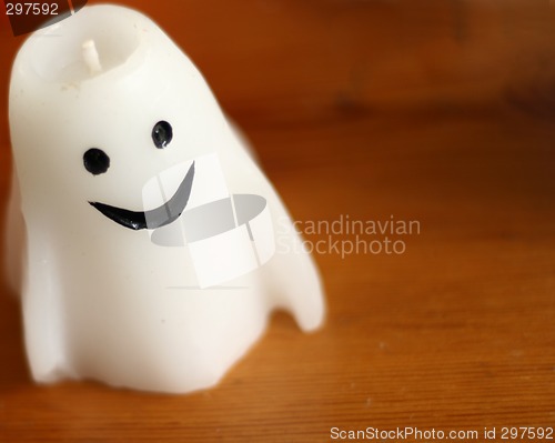 Image of ghost candle