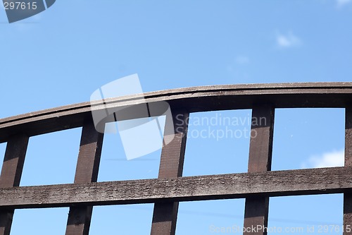 Image of wooden trellis