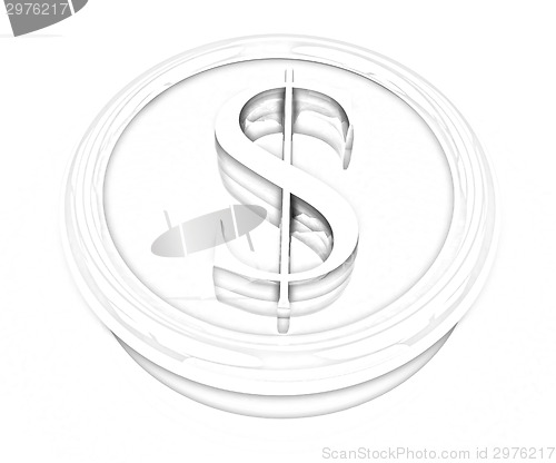 Image of Dollar button